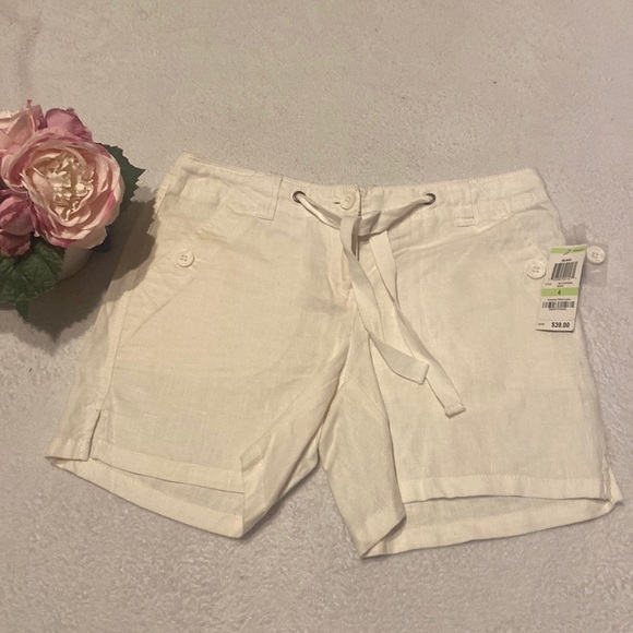 Inc International Concepts Mens Ollie Zipper Shorts Brown Size 34